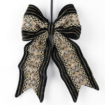 Бант для декора Velour de Minuit - Frostaria 40*23 см