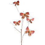 Декоративная ветка Butterfly Copper 94 см