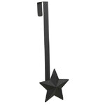 Декоративный крючок на дверь Звезда Джоуль 52 см черная