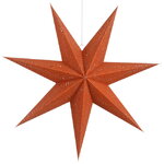 Подвесная звезда Мольер 75 см терракотовая