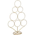 Декоративная елка из металла Misteria Gold 58 см