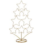 Декоративная елка из металла Stella Gold 58 см