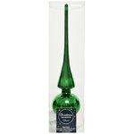 Верхушка Royal Classic 26 см рождественская зеленая глянцевая, стекло