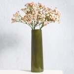 Ваза для цветов Xandra Single 24 см темно-зеленая