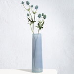 Ваза для цветов Xandra Single 24 см голубая