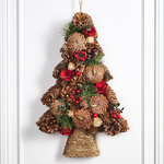 Декоративная елка из шишек Лесная Романтика 44 см