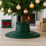 Подставка для елки высотой до 1.8 м, диаметр ствола до 9 см, зеленая