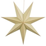 Подвесная звезда Jaipur 60 см бежевая