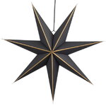 Подвесная звезда Jaipur 75 см черная