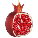Стеклянная елочная игрушка Гранат Royal Fruit 10 см