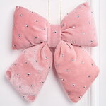 Бант для декора Bomont - Crystal Elegant 17*15 см пудровый