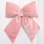 Бант для декора Bomont - Crystal Elegant 23*20 см пудровый