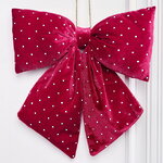 Бант для декора Bomont - Crystal Elegant 34*30 см бордовый