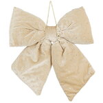 Бант на елку Bomont - Crystal Elegant 34*30 см кремовый