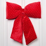 Бант для декора Bomont - Crystal Elegant 50*39 см алый