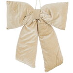 Бант на елку Bomont - Crystal Elegant 50*39 см кремовый