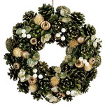 Новогодний венок из шишек Dorking - Magic Forest 34 см