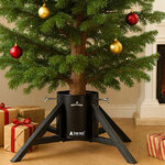 Подставка для елки 74*32 см, высотой до 3.5 м, диаметр ствола до 15 см, черная