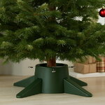 Подставка для елки высотой до 3.5 м, диаметр ствола до 17 см, зеленая