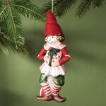 Стеклянная елочная игрушка Гномик - Retro Christmas 17 см