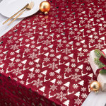 Новогодняя дорожка Vellure Rosso - Зимний Лес 270*48 см