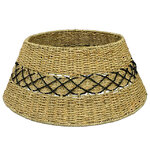 Плетеная корзина для елки Jute Noir - Artisan Weave 75*27 см, складная