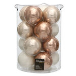 Коллекция стеклянных шаров Cashmere Rose 8 см, 16 шт
