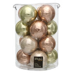 Коллекция стеклянных шаров Весенние Грезы 8 см, 16 шт