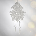 Елочная игрушка Часы Волшебника 17 см, подвеска