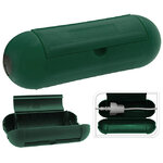 Влагозащищенная коробка для розетки, 21*7 см, зеленый