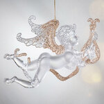 Елочная игрушка Ангел Музыки 13 см, подвеска