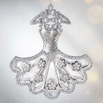 Елочная игрушка Бальное Платье Авроры 14 см, подвеска