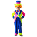 Карнавальный костюм Клоун в шляпе, рост 122-134 см