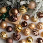 Набор пластиковых шаров Magic Suite: Wild Glam, 6-7 см, 60 шт