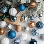 Набор пластиковых шаров Magic Suite: Mountain Lodge, 6-7 см, 60 шт