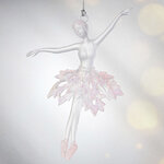 Елочная игрушка Балерина Леанорра - Fascino di Cristallo 15 см, подвеска