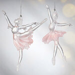 Набор елочных игрушек Балерины Линнея и Хайди - Кристальные Пуанты 15 см, 2 шт, подвеска