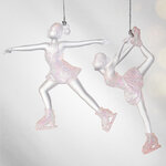 Набор елочных игрушек Ильзе и Грета - Фигуристки Полной Луны 12 см, 2 шт, подвеска