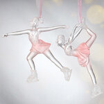 Набор елочных игрушек Альма и Алона - Фигуристки Полной Луны 12 см, 2 шт, подвеска