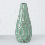 Керамическая ваза Жюстин 24 см эвкалиптовая