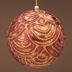 Винтажный елочный шар Восторг Исаха: Ensemble 10 см