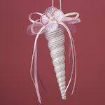 Елочная игрушка Ракушка с побережья Сан-Фернандо 13 см, подвеска