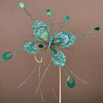 Елочная игрушка Бабочка Понтия - Sycamore Orchestra 20 см, клипса