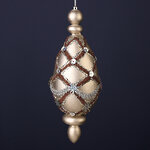 Винтажная елочная игрушка Bresa Venere 23 см, подвеска