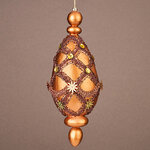 Винтажная елочная игрушка Bresa Marte 23 см, подвеска