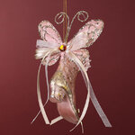 Елочная игрушка Сапожок Маркизы Бертье - Pushkin Polonaise 14 см, подвеска