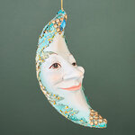 Елочная игрушка Месяц Этер: Casa della Verita 16 см, подвеска