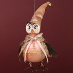 Елочная игрушка Сова Философ - Sycamore Orchestra 24 см, подвеска