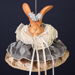Елочная игрушка Кролик Пьетро: Eclogae 23 см, подвеска