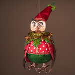 Елочная игрушка Сова Фринона - Лес Саксен 22 см, подвеска